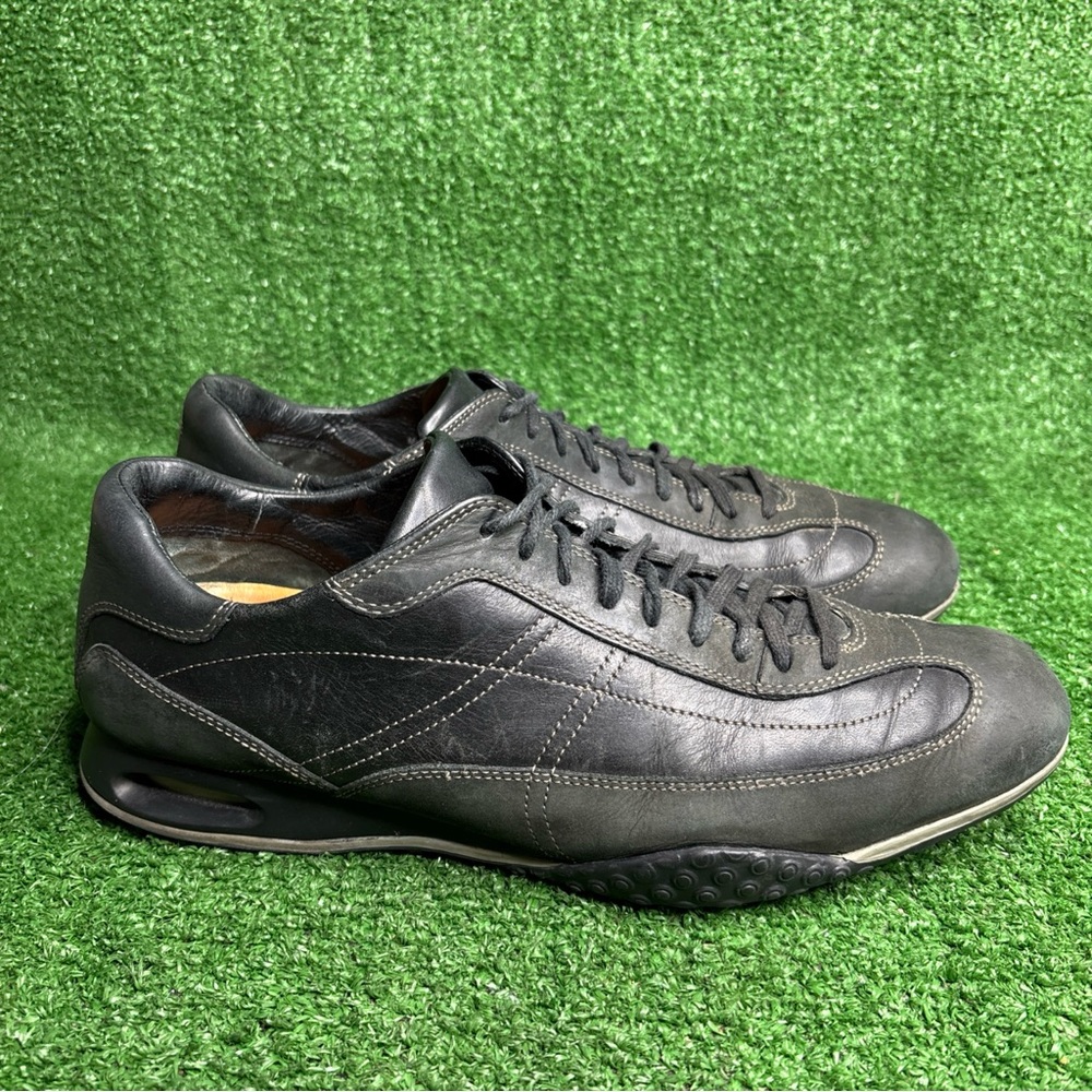 Cole Haan Air Men's‎ Size 9.5 Leather Comfort Black Fashion Sneakers C07623